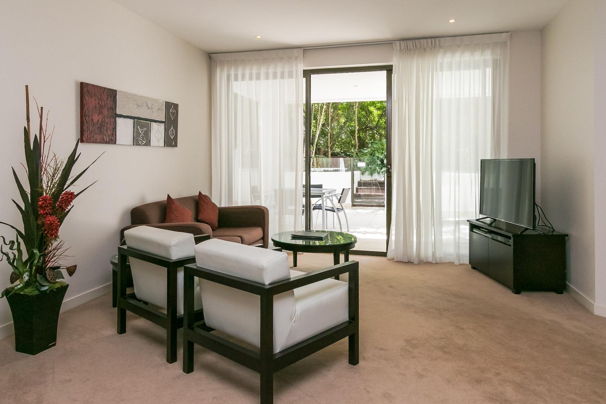 Grand Mercure Allegra Hervey Bay Zewnętrze zdjęcie A living room