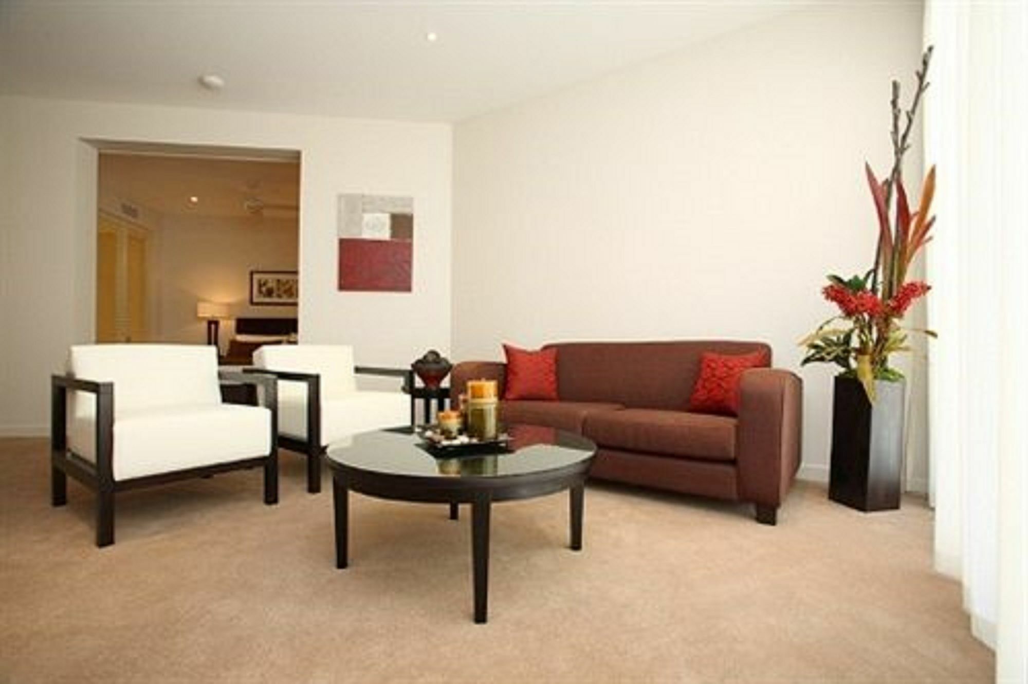 Grand Mercure Allegra Hervey Bay Zewnętrze zdjęcie A living room with carpet